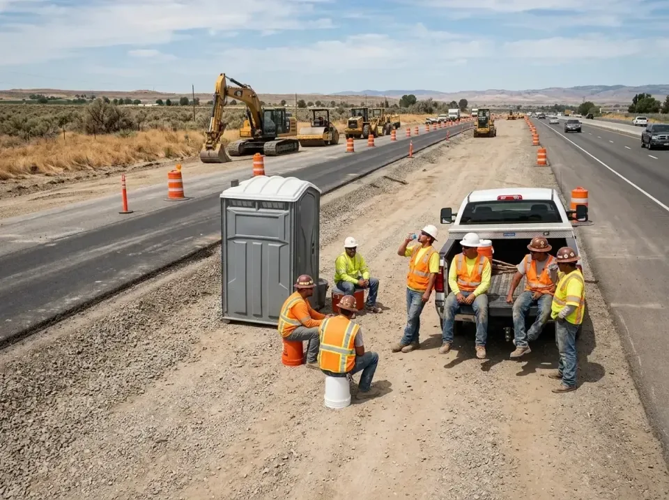 highway-road-construction-crew-007 — frequently asked questions, Porta Potty and Restroom Rentals in Wildwood, MO